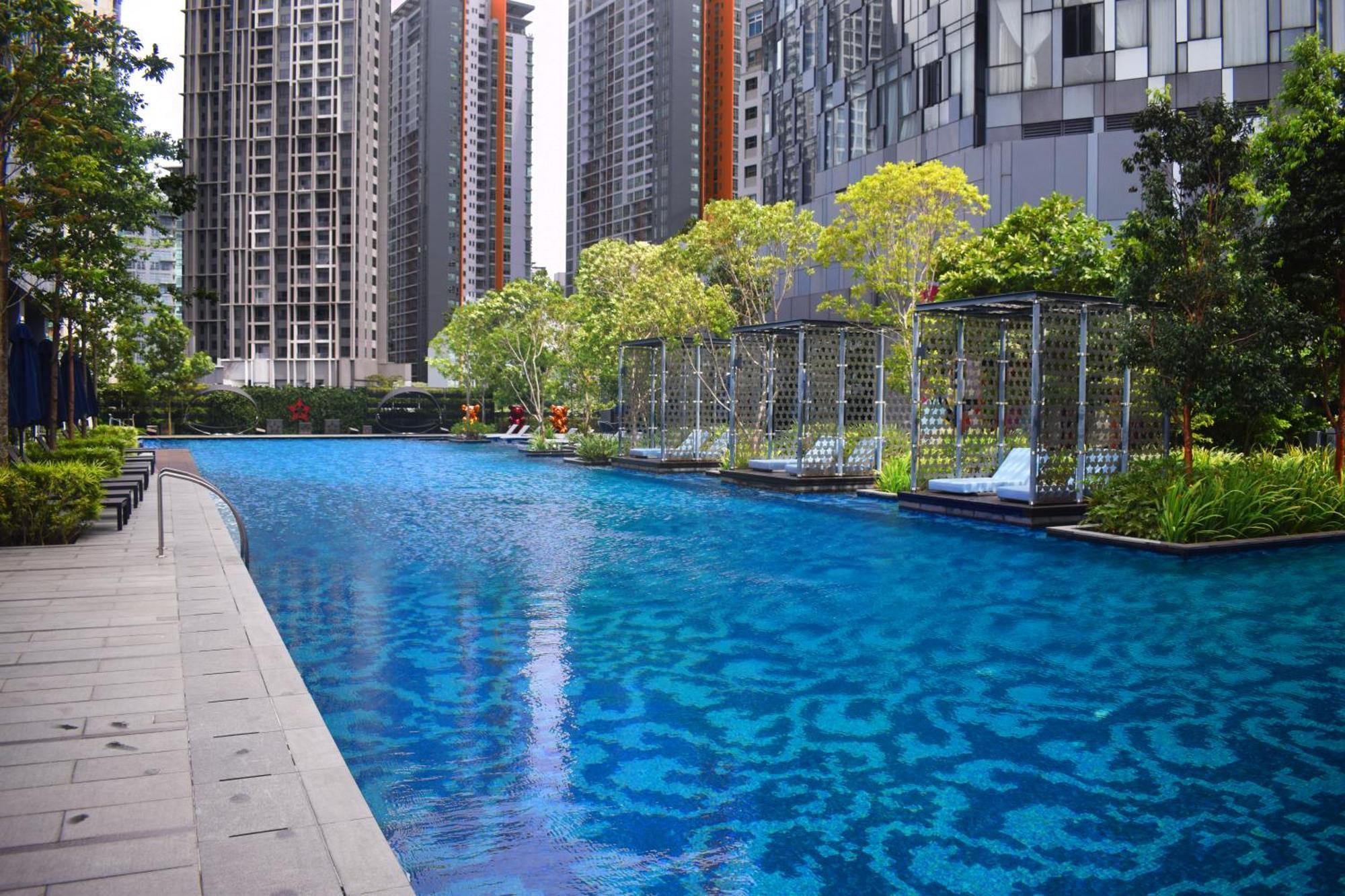 Appartamento Star Klcc By Bhs Kuala Lumpur Esterno foto